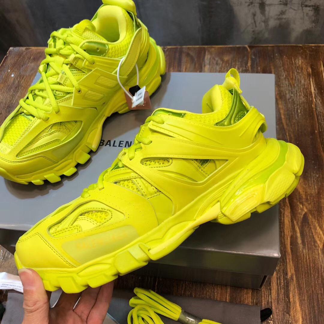 Track Sneaker in Neon Yelow – Shop